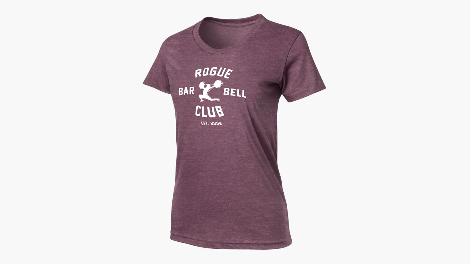 Rogue Women s Barbell Club 2.0 Shirt Maroon Rogue Fitness Australia